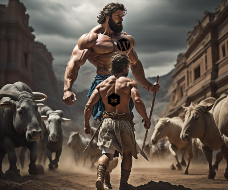 David contre Goliath